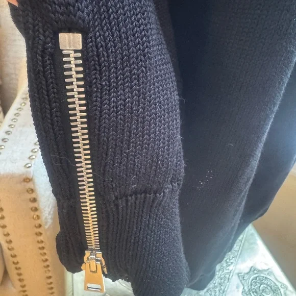 Les Hommes Zippered Pullover